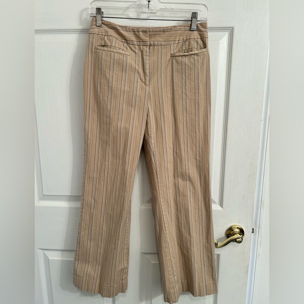 Pinstripe trousers